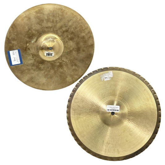 Used Zildjian A Custom Hi Hat Top w/A Mastersound Bottom 14" - Good - Drum Center Of Portsmouth