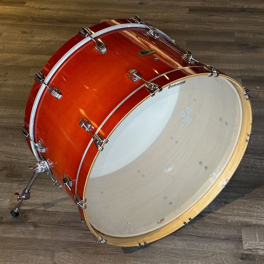 Used Ludwig Centennial Zep 4pc Drumset Gloss Cherry Burst - Good - Drum Center Of Portsmouth