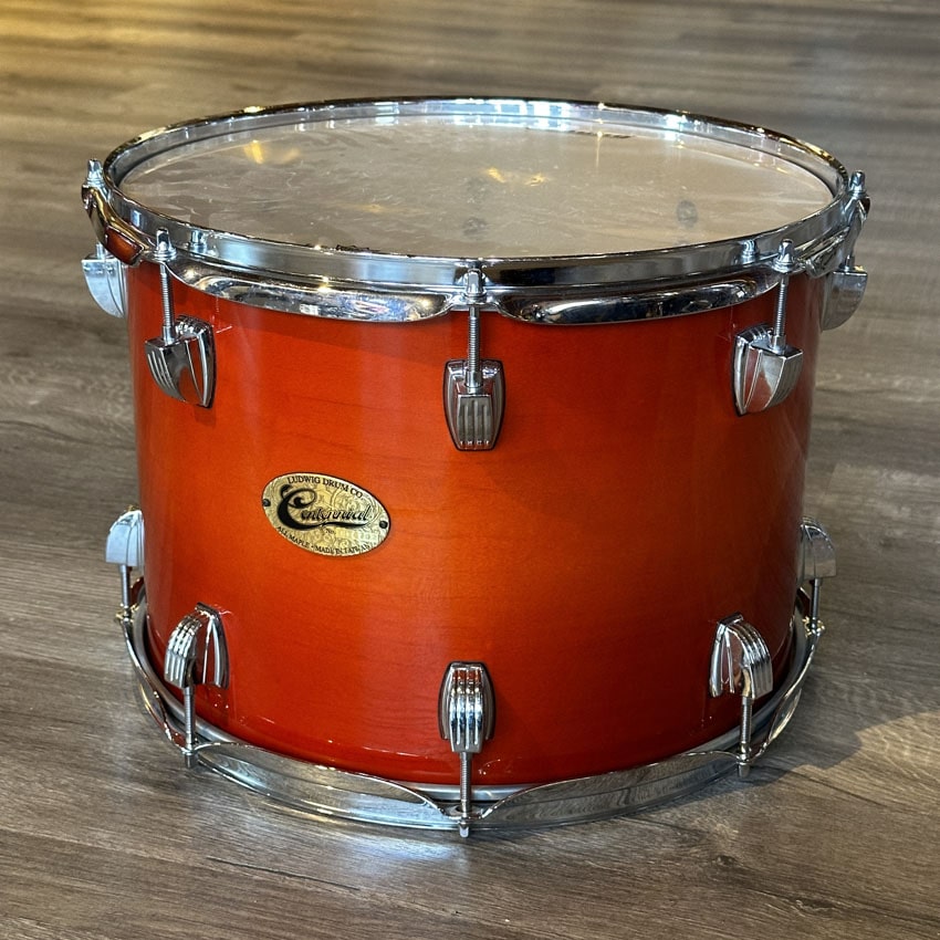 Used Ludwig Centennial Zep 4pc Drumset Gloss Cherry Burst - Good - Drum Center Of Portsmouth