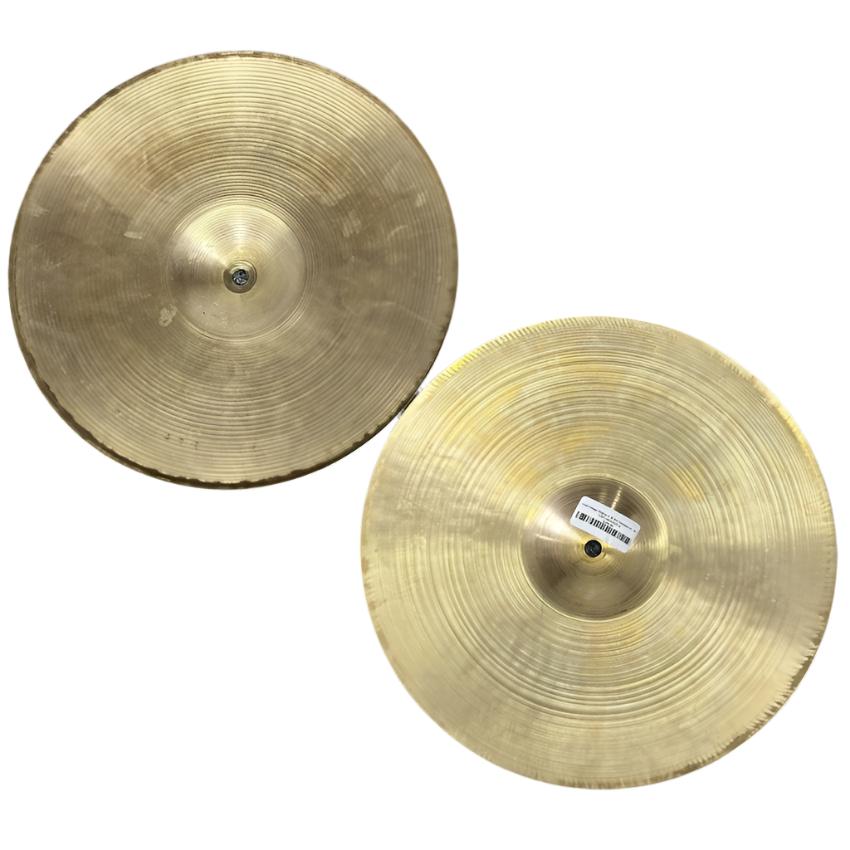 Used Vintage Zildjian A Hi Hat Cymbals 14" - Good - Drum Center Of Portsmouth