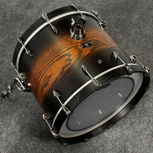 Used Yamaha Live Custom Hybrid Oak 5pc Drum Set Uzu Earth Sunburst - Drum Center Of Portsmouth