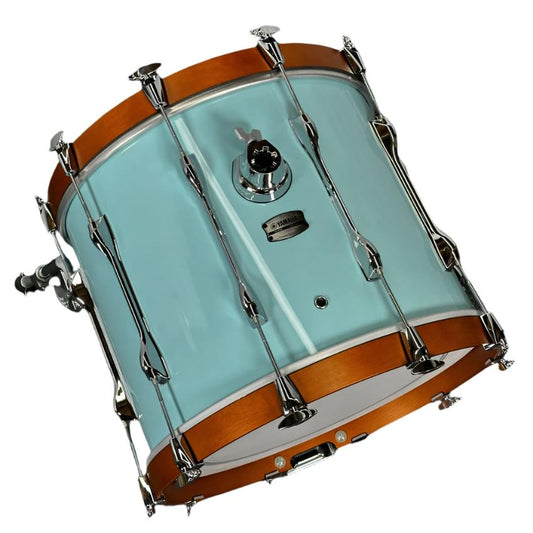 Used Yamaha Recording Custom Bass Drum 20x16 Surf Green - Drum Center Of Portsmouth