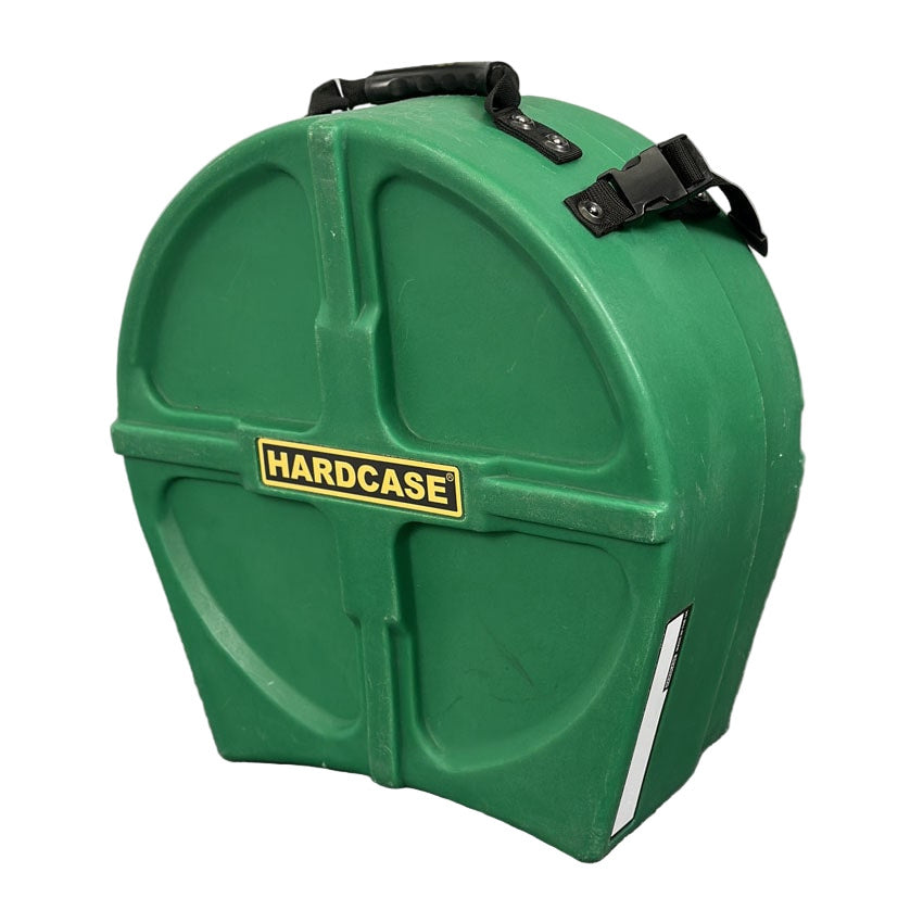 Used Hardcase Snare Drum Case 14" Green - Good - Drum Center Of Portsmouth