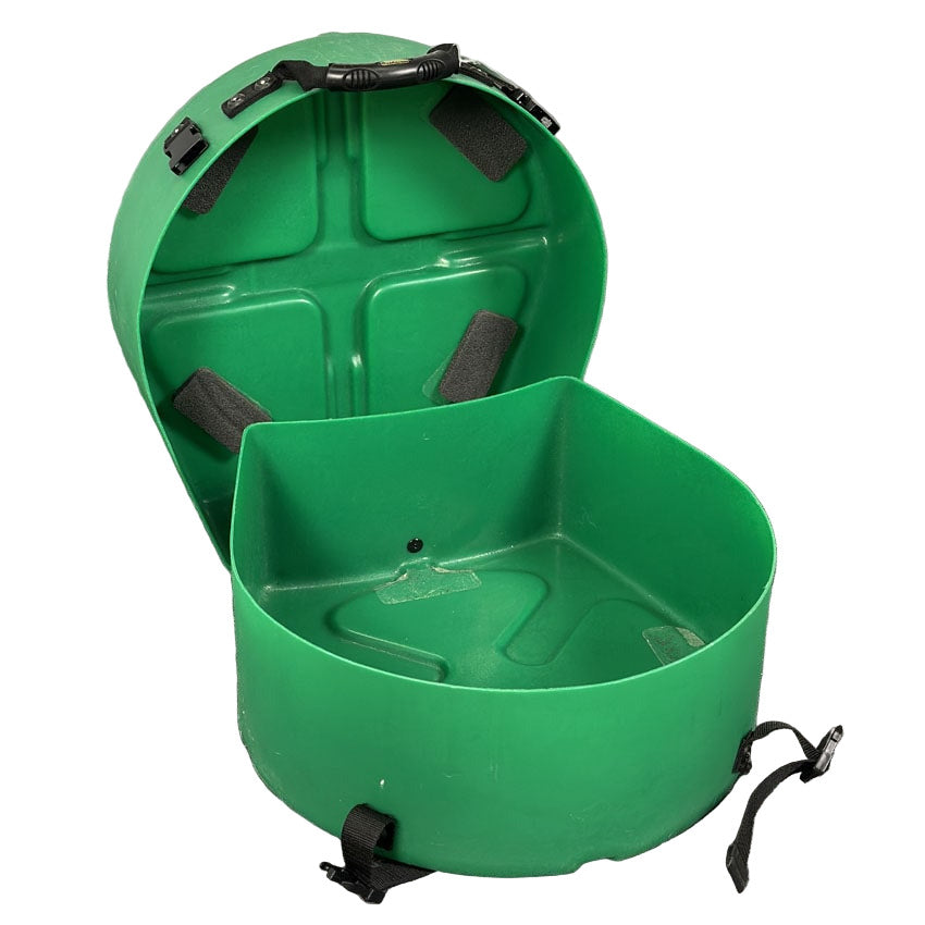 Used Hardcase Snare Drum Case 14" Green - Good - Drum Center Of Portsmouth