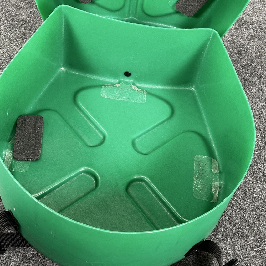 Used Hardcase Snare Drum Case 14" Green - Good - Drum Center Of Portsmouth