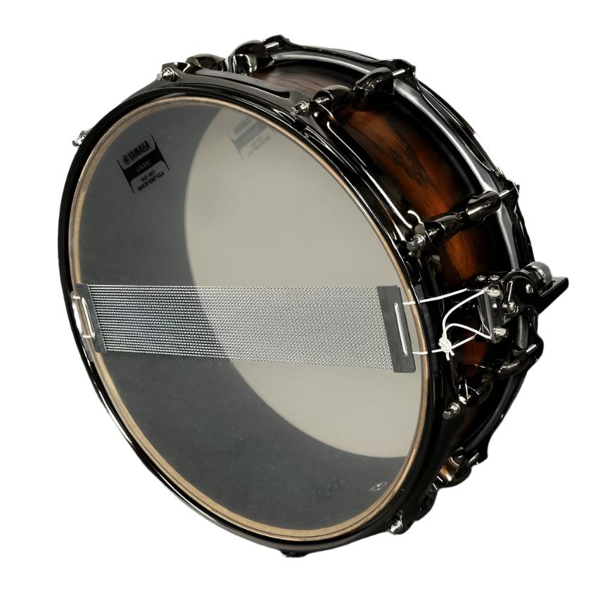 Used Yamaha Live Custom Hybrid Oak Snare Drum 14x5.5 Uzu Earth Sunburst - Drum Center Of Portsmouth