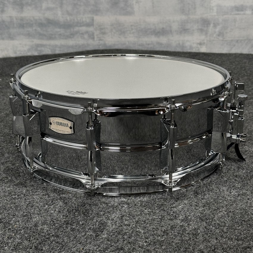 Used Yamaha Stage Custom Steel Snare Drum 14x5.5 - Drum Center Of Portsmouth