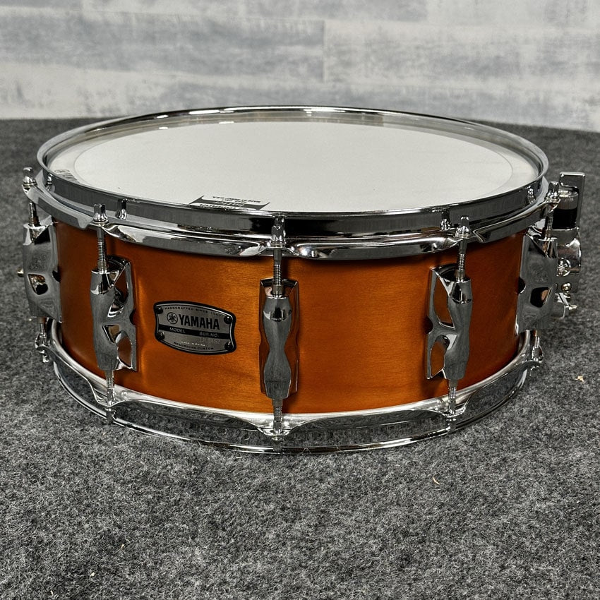 Used Yamaha Recording Custom Snare Drum 14x5.5 Real Wood - Drum Center Of Portsmouth