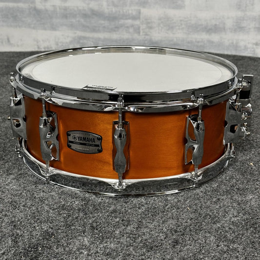 Used Yamaha Recording Custom Snare Drum 14x5.5 Real Wood - Drum Center Of Portsmouth