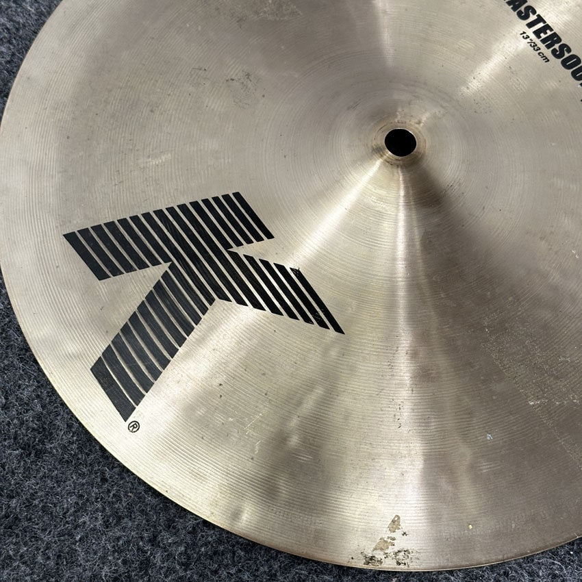 Used Zildjian K Mastersound Hi Hat Cymbals 13" - Good - Drum Center Of Portsmouth