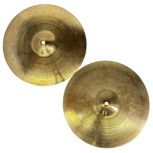 Used Vintage Zildjian A Hi Hat Cymbals 14" - Good - Drum Center Of Portsmouth