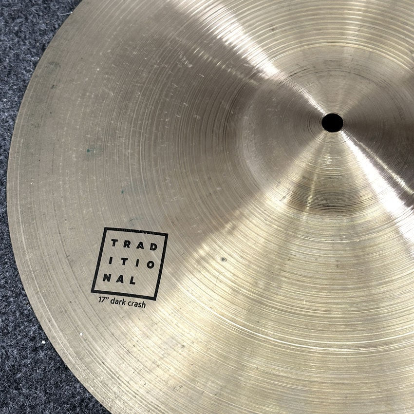 Used Istanbul Agop Dark Crash Cymbal 17" - Good - Drum Center Of Portsmouth