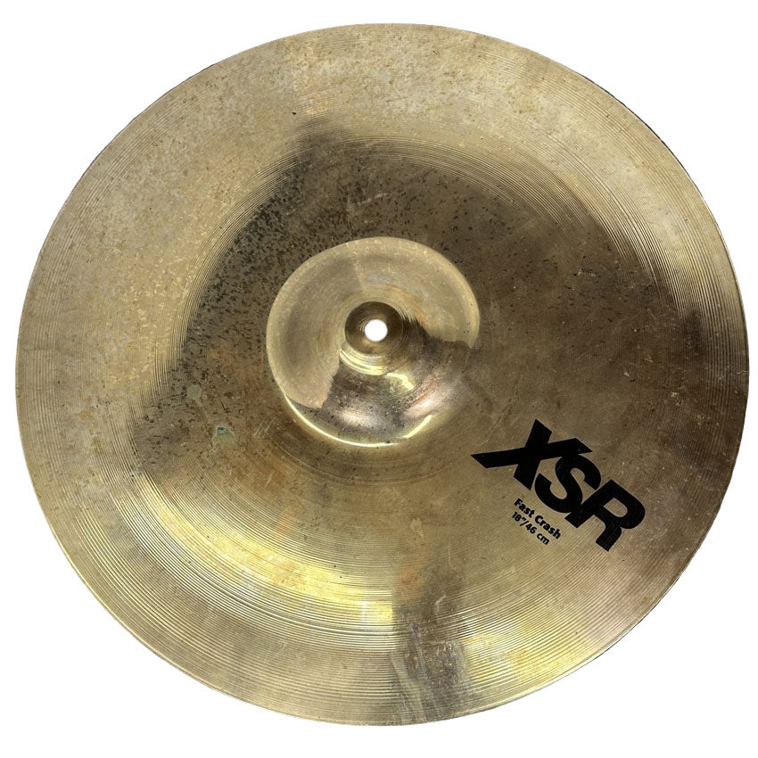 Used Sabian XSR Fast Crash Cymbal 18" Brilliant - Good - Drum Center Of Portsmouth