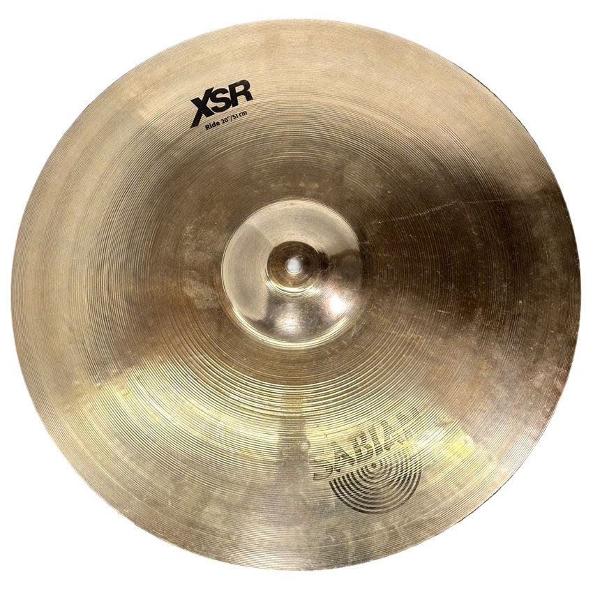Used Sabian XSR Ride Cymbal 20" Brilliant - Good - Drum Center Of Portsmouth