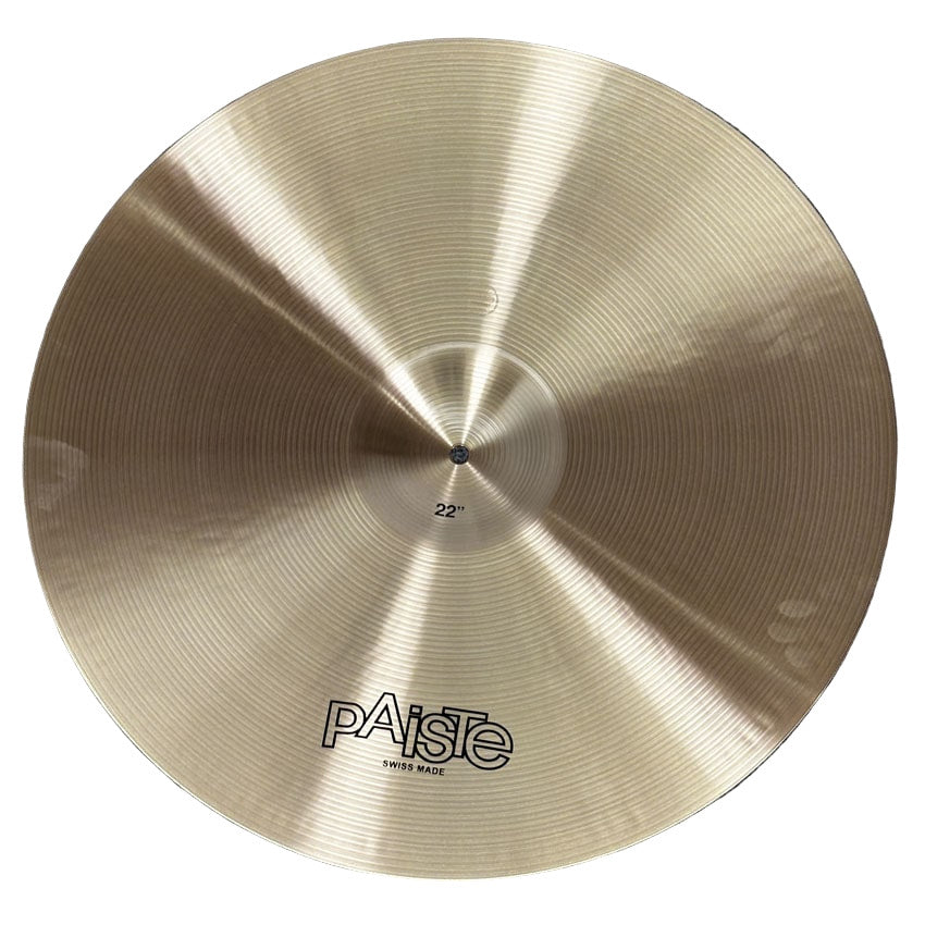 Used Paiste Formula 602 Thin Crash Cymbal 22" - Very Good - Drum Center Of Portsmouth