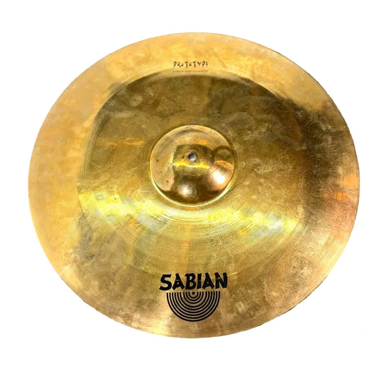 Used Sabian Prototype AAX Crash Ride Cymbal 22" 2226 grams - Very Good - Drum Center Of Portsmouth