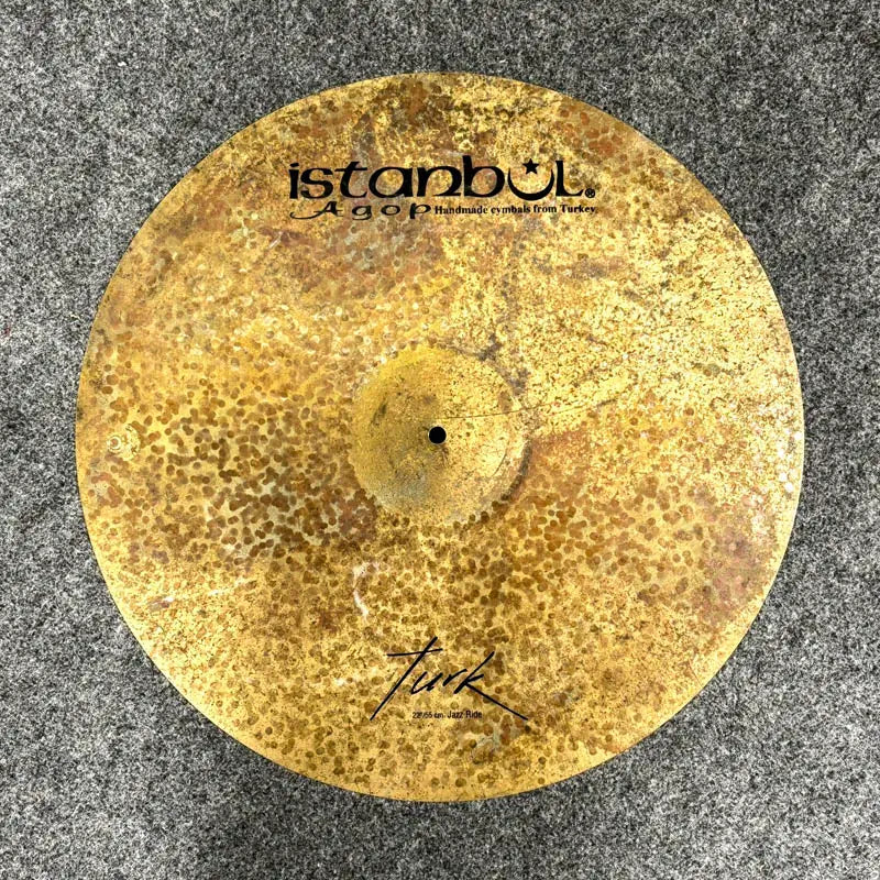 Used Istanbul Agop Turk Jazz Ride Cymbal 22" 2229 grams - Very Good - Drum Center Of Portsmouth