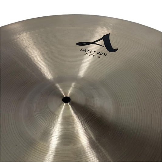 Used Zildjian A Sweet Ride Cymbal 23" - Excellent - Drum Center Of Portsmouth