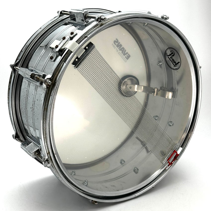 Used Pearl Export Steel Snare Drum 14x6.5 - Fair - Drum Center Of Portsmouth
