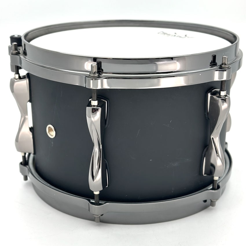 Used Tama Superstar Hyperdrive Duo Tom 10x7 Satin Black - Very Good - Drum Center Of Portsmouth