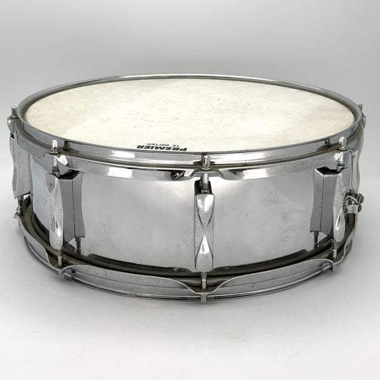 Used Premier Chrome Over Steel Snare Drum 14x5.5 - Fair - Drum Center Of Portsmouth
