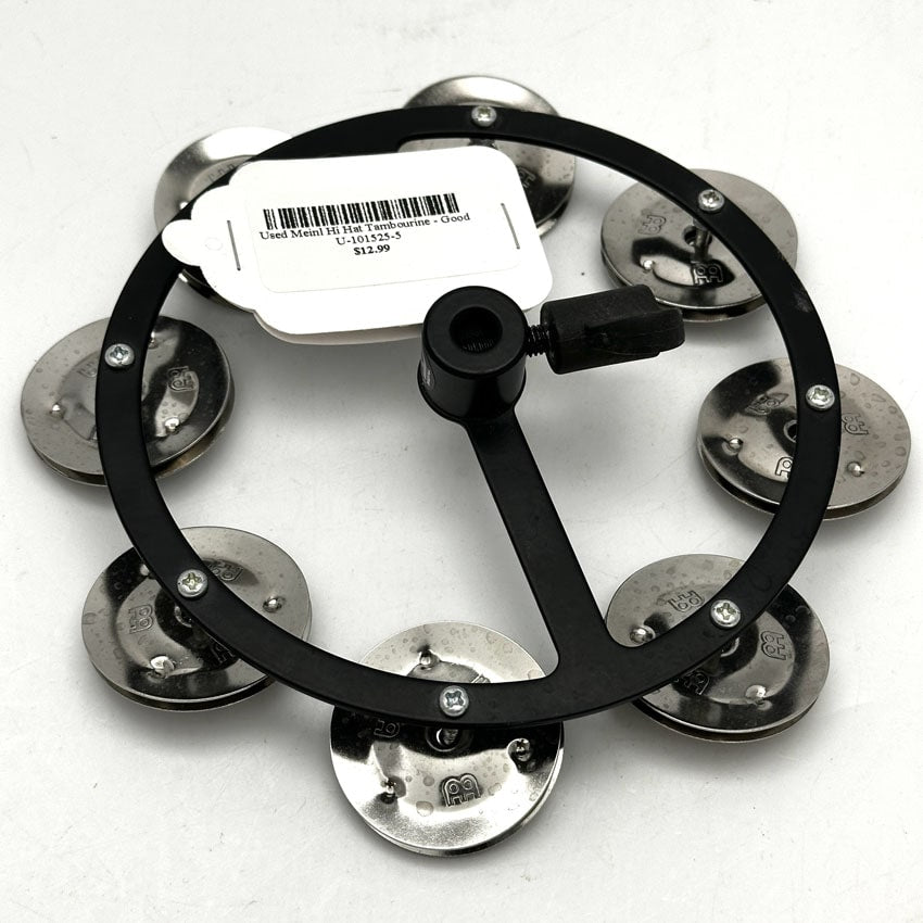 Used Meinl Hi Hat Tambourine - Good - Drum Center Of Portsmouth