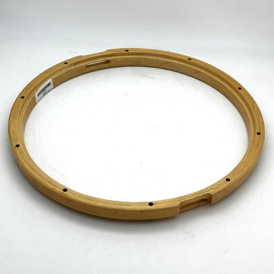 Used Gibraltar Wood Hoop 14" 10-Lug Snare Side Hoop - Very Good - Drum Center Of Portsmouth