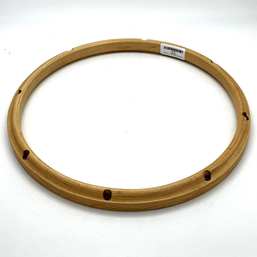 Used Gibraltar Wood Hoop 14" 8-Lug Batter Side Hoop - Very Good - Drum Center Of Portsmouth