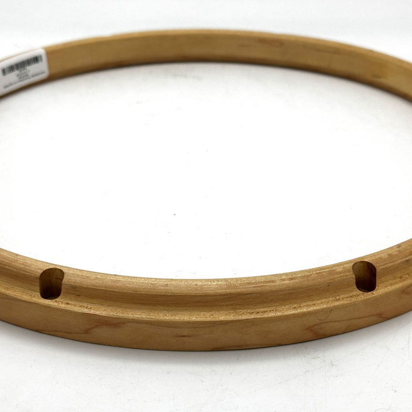 Used Gibraltar Wood Hoop 14" 8-Lug Batter Side Hoop - Very Good - Drum Center Of Portsmouth