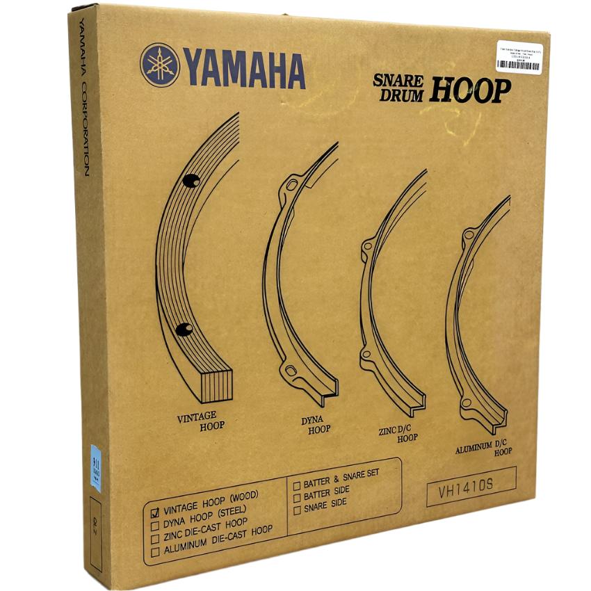 Used Yamaha Vintage Wood Hoop Pair 14" For Snare Drum - Very Good - Drum Center Of Portsmouth