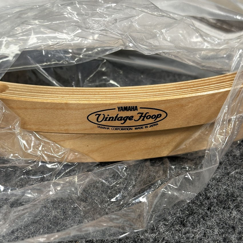 Used Yamaha Vintage Wood Hoop Pair 14" For Rack Tom - Very Good - Drum Center Of Portsmouth