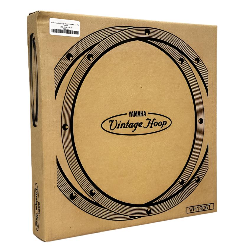 Used Yamaha Vintage Wood Hoop Pair 12" - Very Good - Drum Center Of Portsmouth