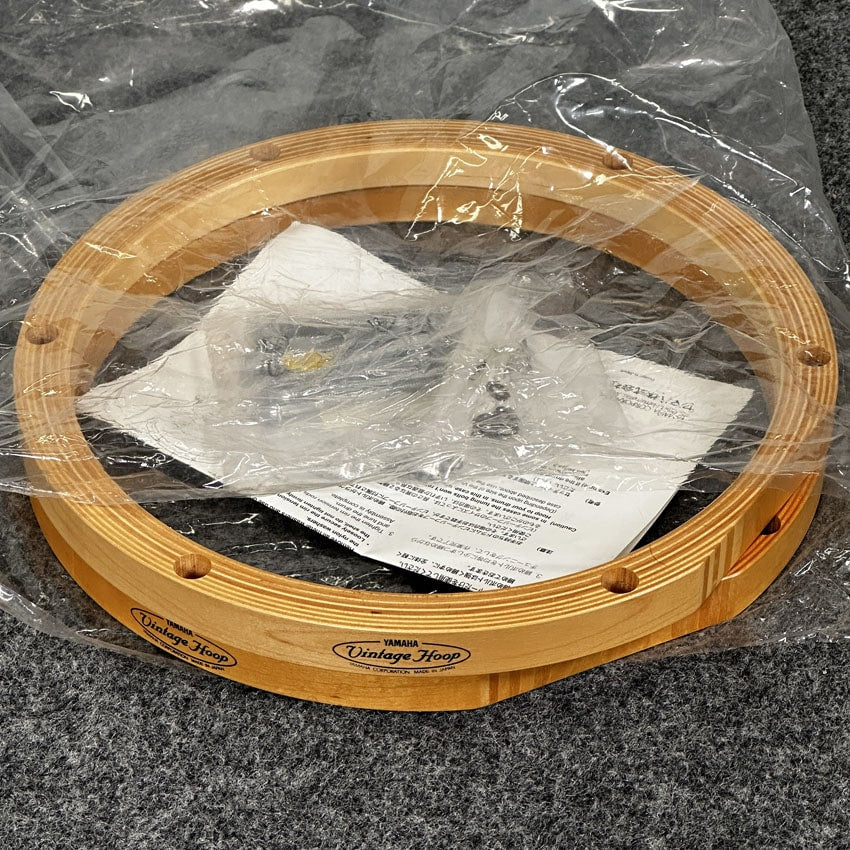 Used Yamaha Vintage Wood Hoop Pair 10" - Very Good - Drum Center Of Portsmouth