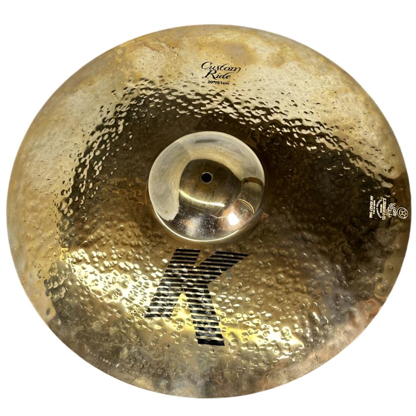 Used Zildjian K Custom Ride Cymbal 20" - Very Good - Drum Center Of Portsmouth