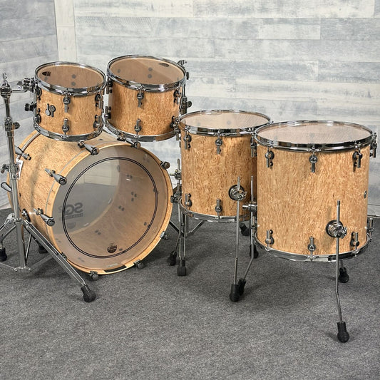 Sonor SQ2 Beech 5pc Drum Set Scandinavian Birch Semi Gloss - Drum Center Of Portsmouth