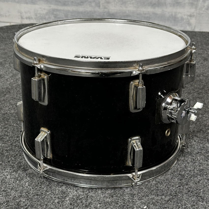 Used Misc Rack Tom 13x9 Black Wrap - Fair - Drum Center Of Portsmouth