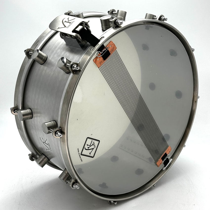 Used VK Drums Aluminum Snare Drum 14x6.5 - Excellent - Drum Center Of Portsmouth