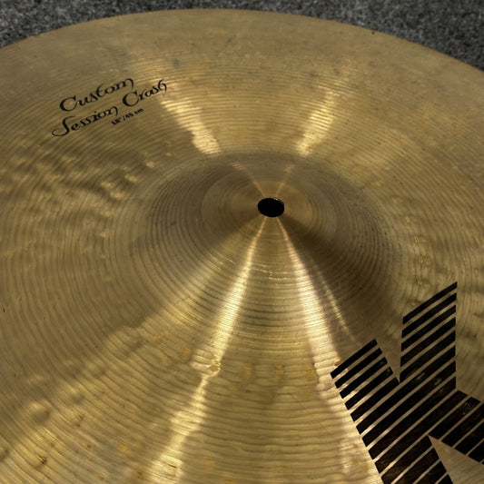 Used Zildjian K Custom Session Crash Cymbal 18" - Excellent - Drum Center Of Portsmouth