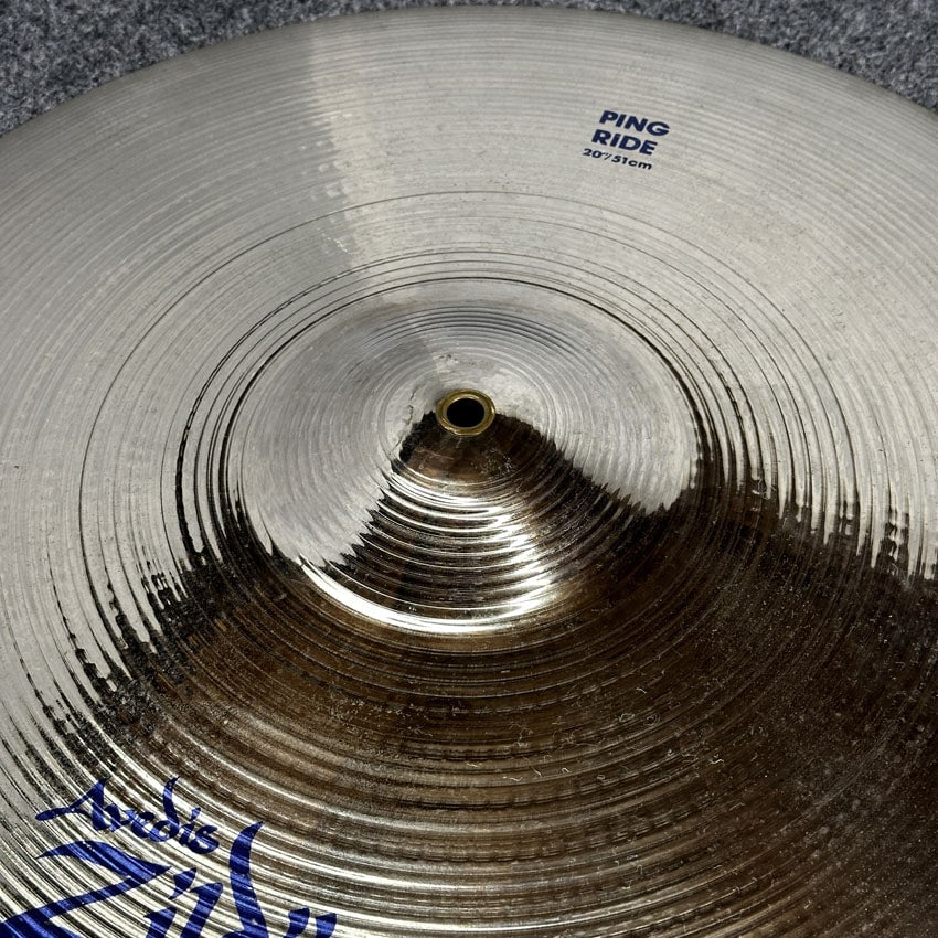 Used Zildjian Platinum A Ping Ride Cymbal 20" - Very Good - Drum Center Of Portsmouth