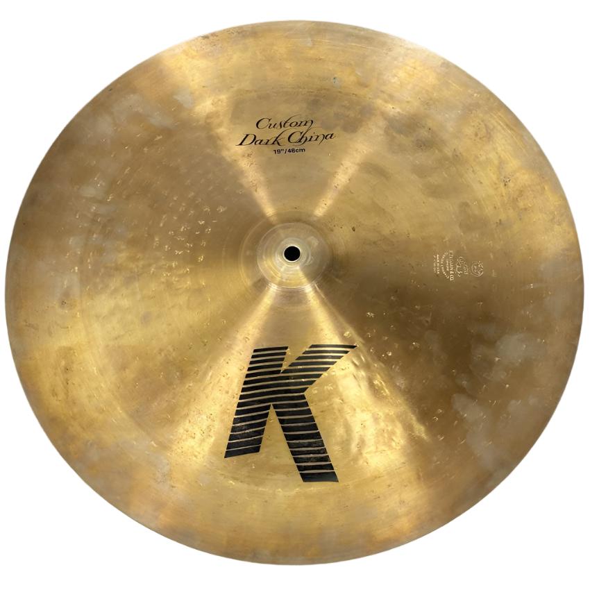 Used Zildjian K Custom Dark China Cymbal 19" - Excellent - Drum Center Of Portsmouth