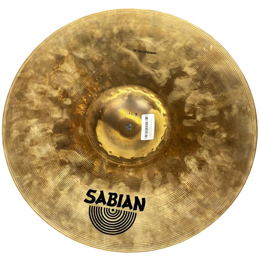 Used Sabian Artisan Crash Cymbal 18" - Excellent - Drum Center Of Portsmouth