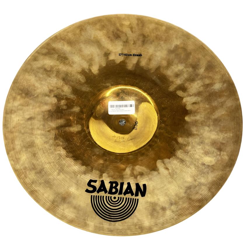 Used Sabian Artisan Crash Cymbal 17" - Excellent - Drum Center Of Portsmouth