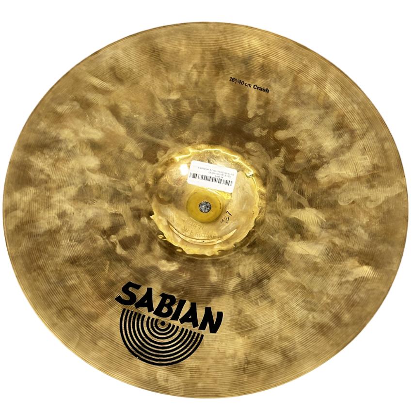 Used Sabian Artisan Crash Cymbal 16" 927 grams - Drum Center Of Portsmouth