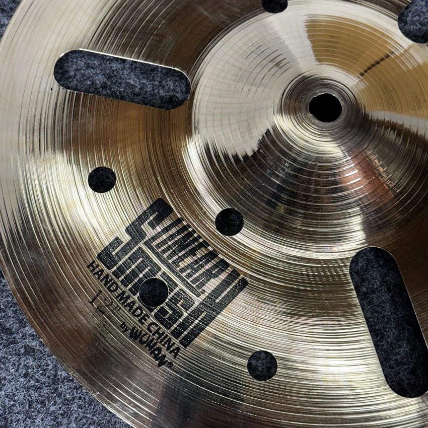 Used Wuhan Linear Smash Splash Cymbal 12" - Very Good - Drum Center Of Portsmouth