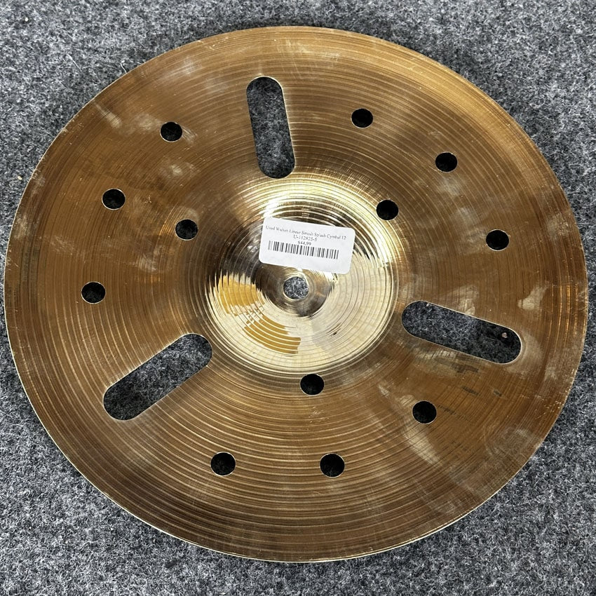 Used Wuhan Linear Smash Splash Cymbal 12" - Very Good - Drum Center Of Portsmouth