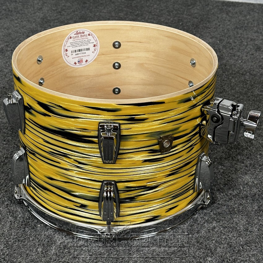 Ludwig Classic Maple 3pc Pro Beat Drum Set Lemon Oyster - Drum Center Of Portsmouth
