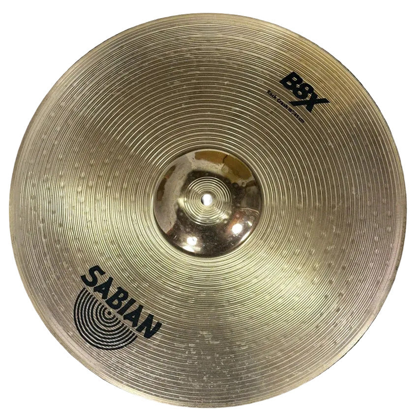 Used Sabian B8X Rock Crash Cymbal 18" - Good - Drum Center Of Portsmouth