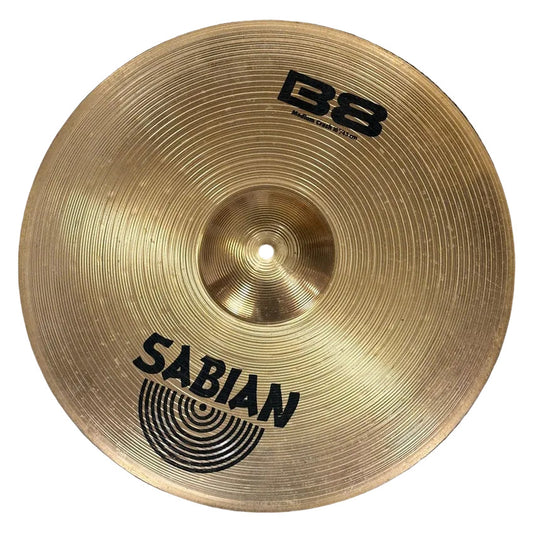 Used Sabian B8 Medium Crash Cymbal 18" - Good - Drum Center Of Portsmouth