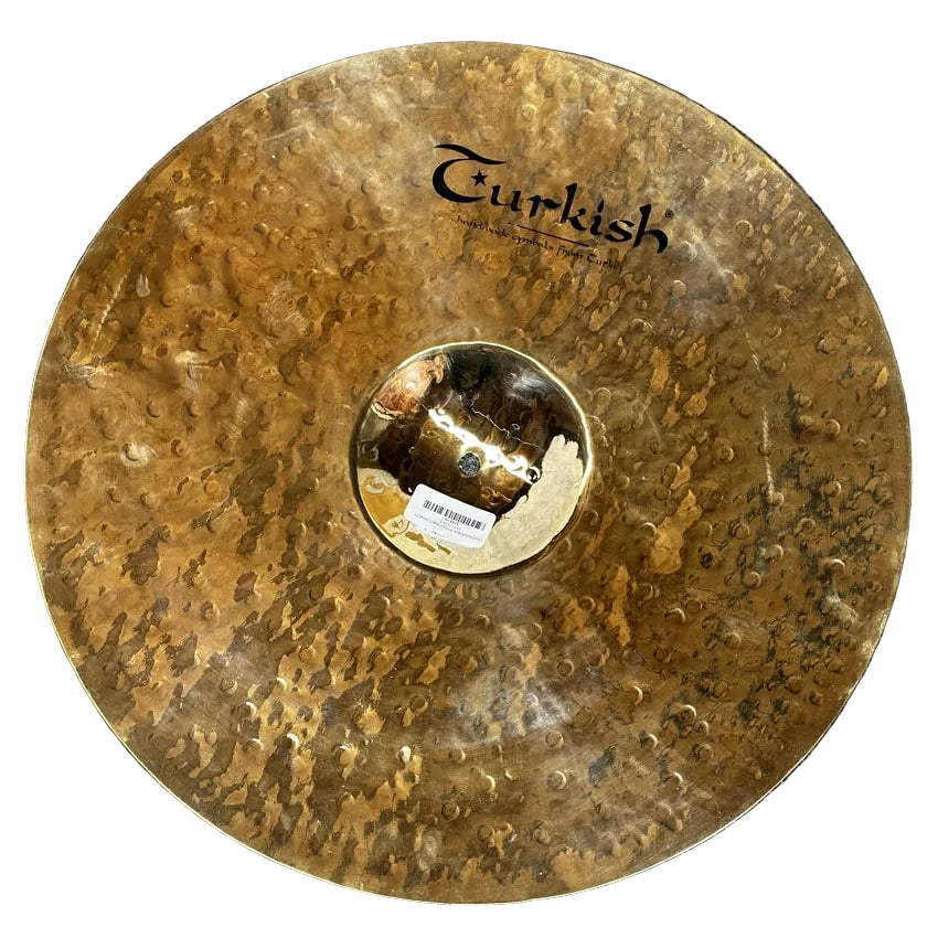 Used Turkish Raw Brilliant Ride Cymbal 20" - Very Good - Drum Center Of Portsmouth