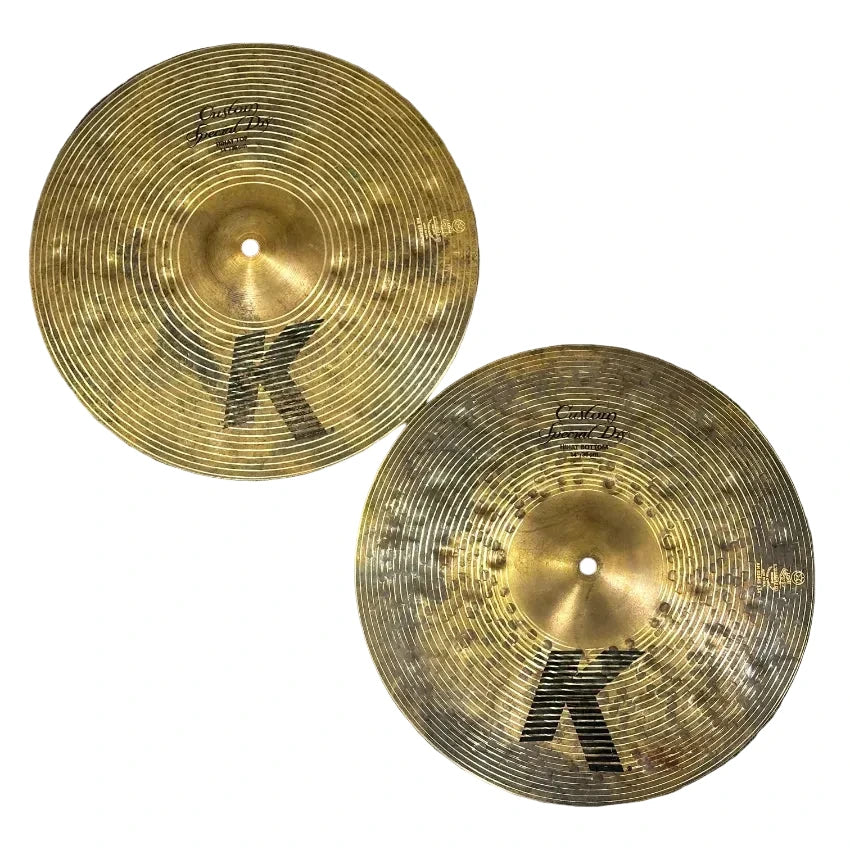 Used Zildjian K Custom Special Dry Hi Hat Cymbals 14" 912/1390 grams - Very Good - Drum Center Of Portsmouth